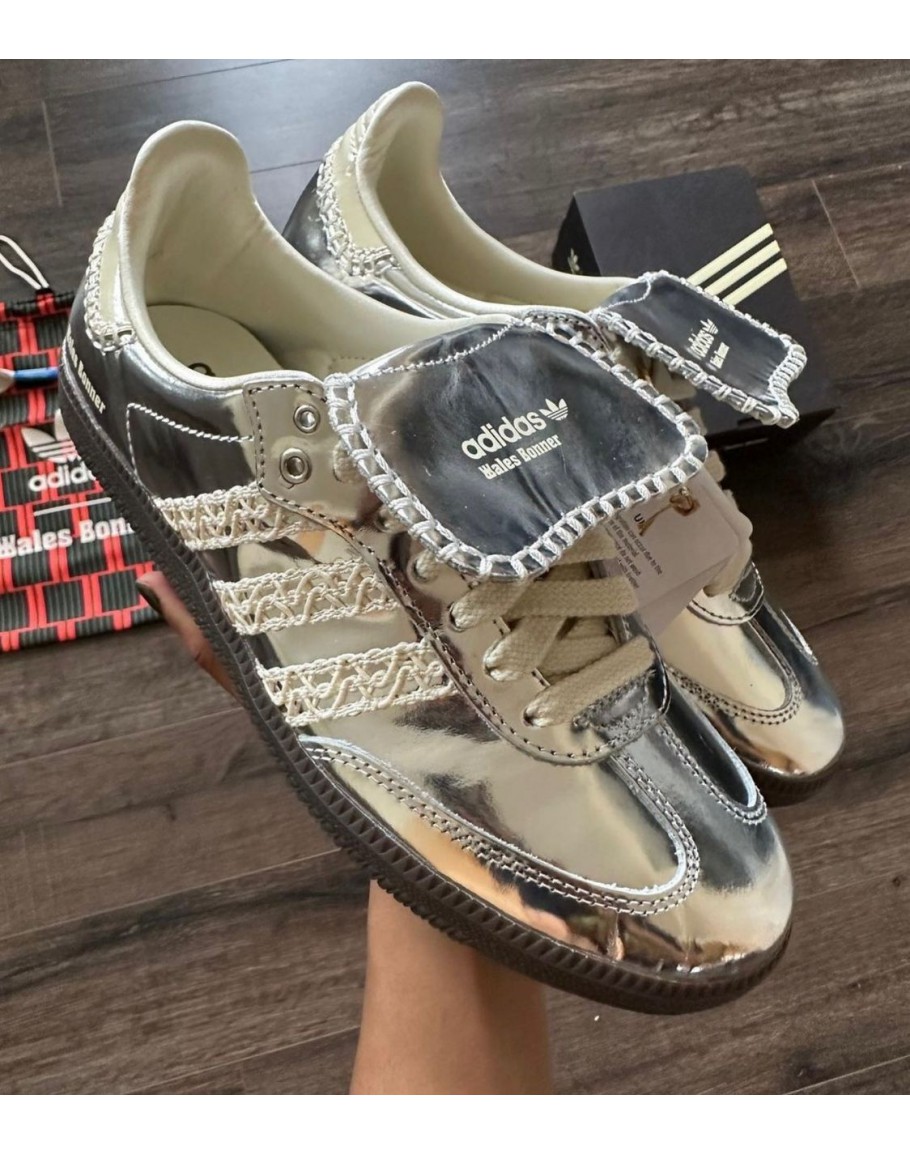 Adidas Originals Samba x Wales Bonner silver